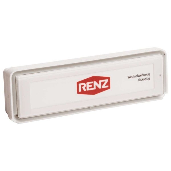 97-9-85356 RENZ RSA2 Kunststoff Namensschild mit Montagegehäuse